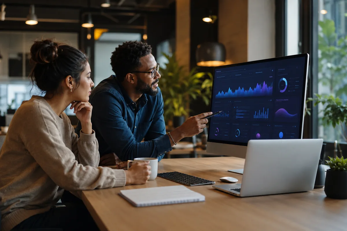 Reviewing the analytics together
