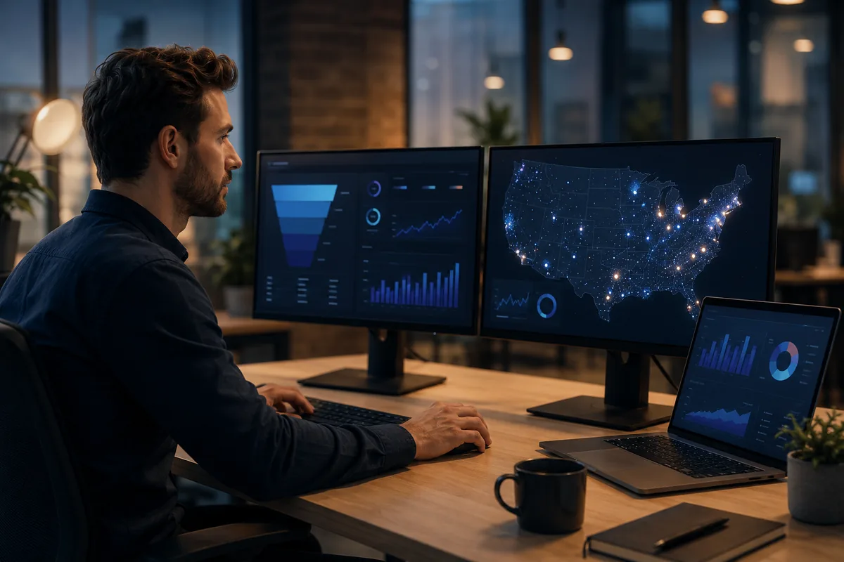 An AI sales team that opens US doors